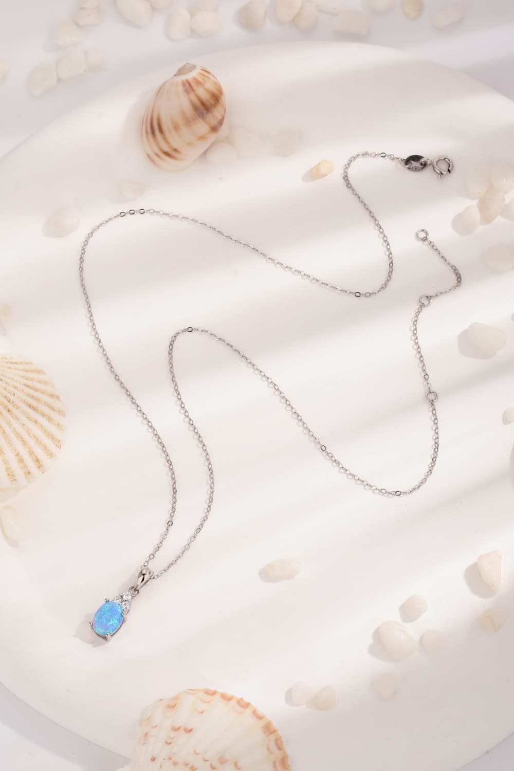 Women's Find Your Center Opal Pendant Necklace