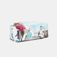 Nicole Lee USA Printed Handbag with Three Pouches