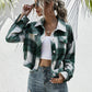 Outer Adventure Plaid Dropped Shoulder Shirt Jacket
