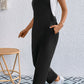 Pocketed Wide Strap Overall