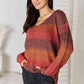 Gradient V-Neck Sweater