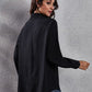Contrast Button Up Long Sleeve Shirt