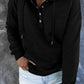 Full Size Dropped Shoulder Long Sleeve Hoodie with Pocket