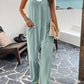Pocketed Spaghetti Strap Overalls