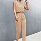 HANNAH BELL Sleeveless Top and Joggers Set