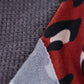 Avery Mixed Print Full Size Sleeve Crewneck Waffle Knit Top