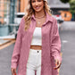 Full Size Dropped Shoulder Longline Shirt
