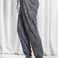 Full Size Leopard Drawstring Pocketed Pants