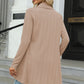 LakenLea Full Size Open Front Long Sleeve Cardigan