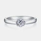 Moissanite 925 Sterling Silver Solitaire Ring