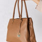David Jones Structured Leather Handbag