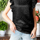 Women's SIBYL Leopard Butterfly Sleeve Blouse