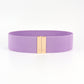Women's Alloy Buckle Elastic Belt