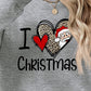 CHRISTMAS Graphic Round Neck Sweatshirt