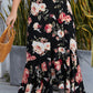 Women's Plus Size Floral High-Rise Skirt