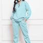 Comfy n' Cozy Half Zip Long Sleeve Sweatshirt and Pants Set