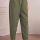 SeaKnickers Elastic Waist Pocket Tapered Pants