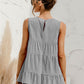 Round Neck Tiered Tank