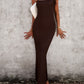 Spaghetti Strap Bodyline Maxi Dress