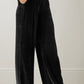Loose Fit High Waist Long Pants with Pockets
