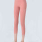 Full Size Wide Waistband Cropped Sports Leggings