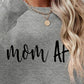 Letter Graphic Dropped Shoulder Sweatshirt