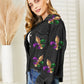 Sequin Raw Hem Jacket