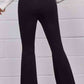 SeaKnickers Black Pull On Flared Pants