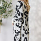 BiBi Leopard Open Front Ivory Cardigan - Brand BiBi