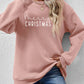 MERRY CHRISTMAS Dropped Shoulder Sweatshirt