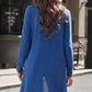 Button Up Long Sleeve Cover Up