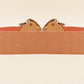 GorgeousNights Zinc Alloy Buckle Elastic Belt