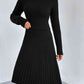 CozyWonders Rib-Knit Sweater and Skirt Set
