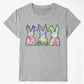 Rabbit Round Neck Short Sleeve T-Shirt