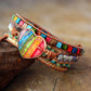 Imperial Jasper & Crystal Layered Bracelet