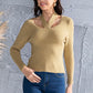 Halter Neck Long Sleeve Sweater