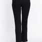 ACTIVE BASIC Cotton-Span Twill Straight Pants