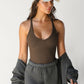 Scoop Neck Wide Strap Tank