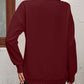 Malibu Dreams Zip-Up Dropped Shoulder Sweatshirt