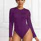 Women's Ava Round Neck Long Sleeve Bodysuit