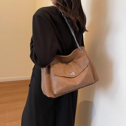 Classy Connection Bags PU Leather Shoulder Bag