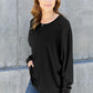 Double Take Full Size Round Neck Long Sleeve T-Shirt