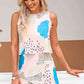 Printed Sleeveless Romper