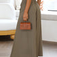 JabrowBee Drawstring Waist Wide Leg Pants