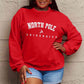 Simply Love Christmas Themed Full Size NORTH POLE UNIVERSITY Graphic Sweatshirt