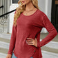 Round Neck Long Sleeve T-Shirt