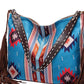 Amelia Southwestern Geometric Canvas Tote Bag