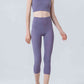 Full Size Wide Waistband Cropped Sports Leggings