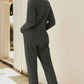 Buttoned Drop Shoulder Pocket Jumpsuit