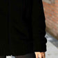 Zip-Up Collared Ribbed Jacket